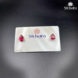 Swisara Teardrop Sparkle Studs