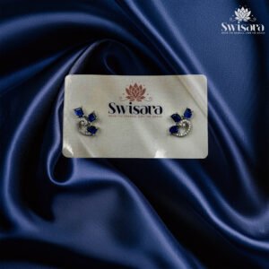 Crystal Arc Earrings